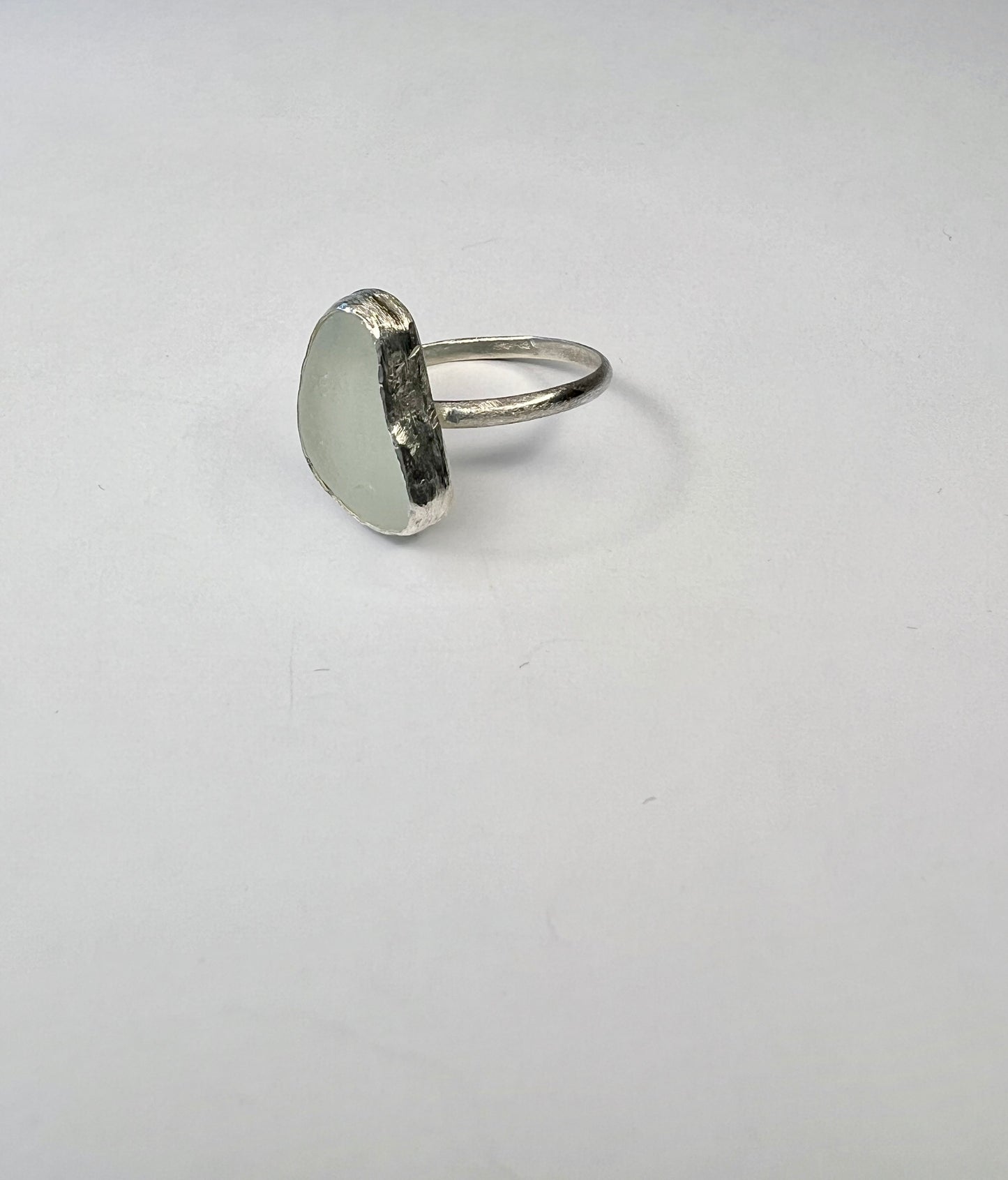 Seafoam Seaglass Ring