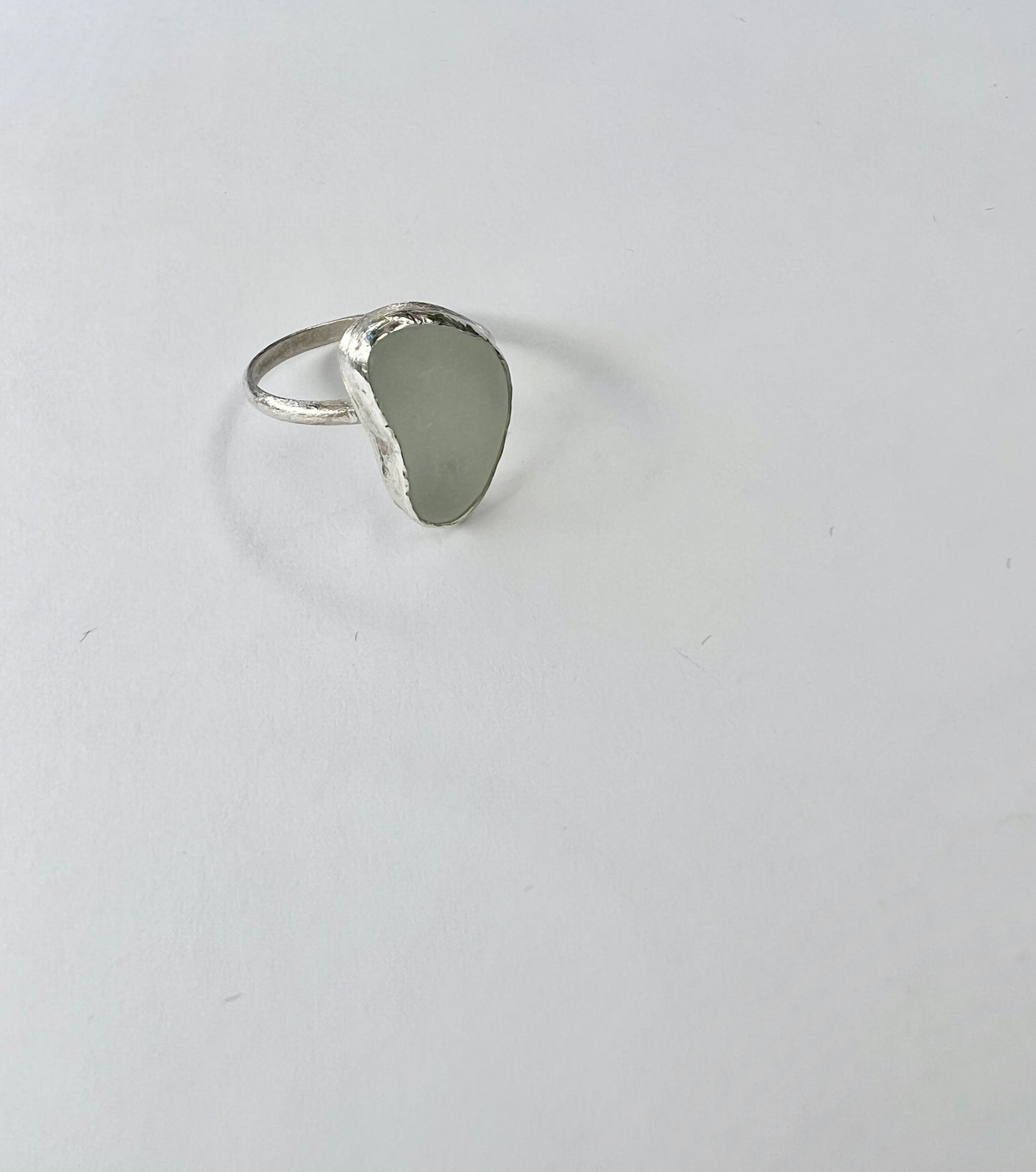 Seafoam Seaglass Ring