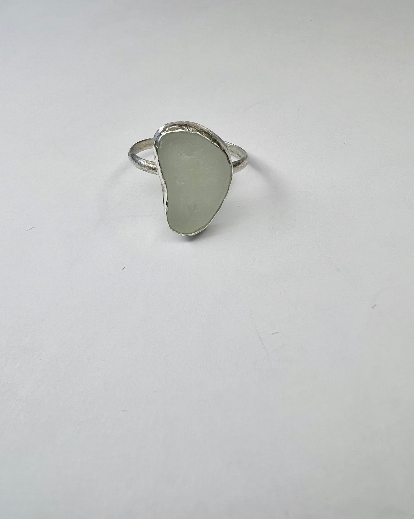 Seafoam Seaglass Ring