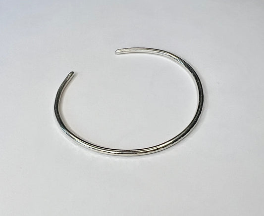 Sterling Silver Textured Bracelet cuff