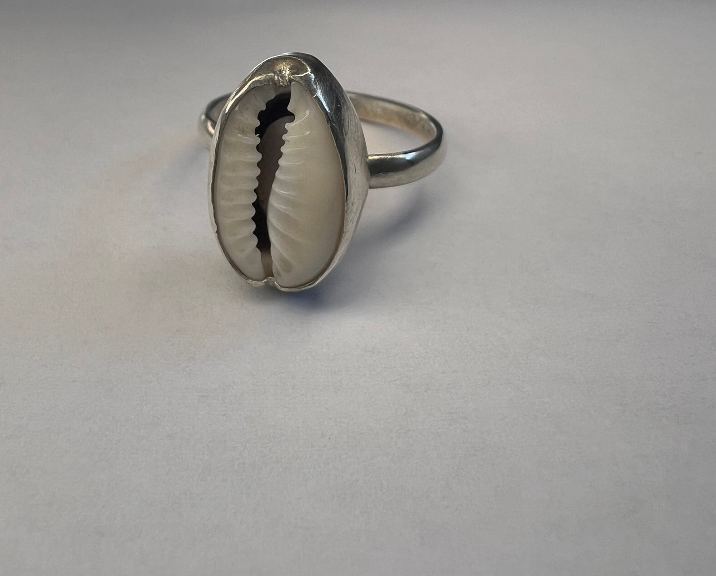 Cowrie Seashell Ring