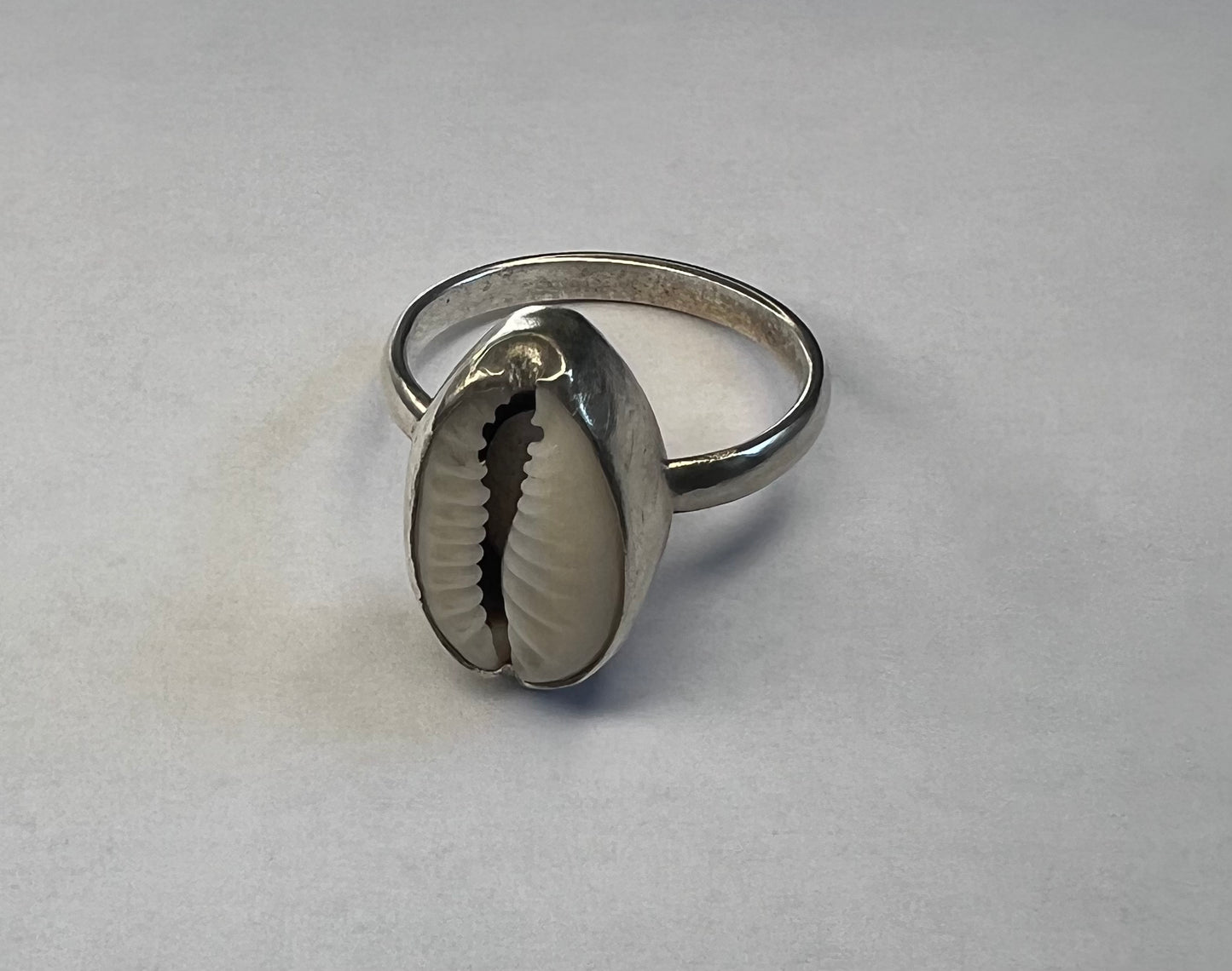 Cowrie Seashell Ring