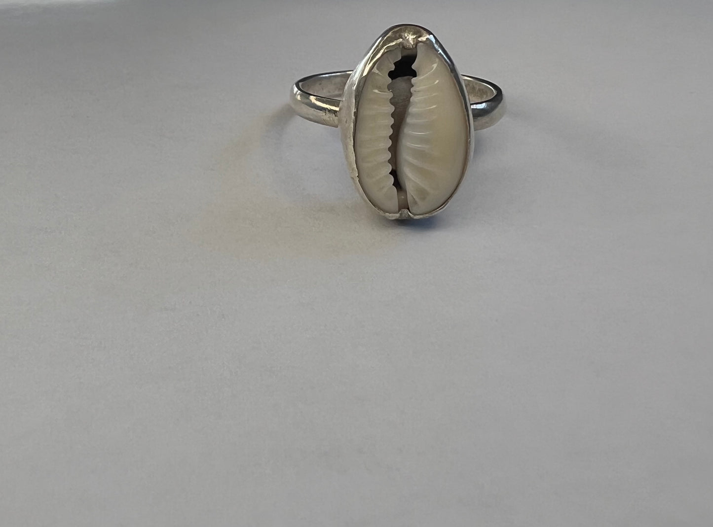 Cowrie Seashell Ring