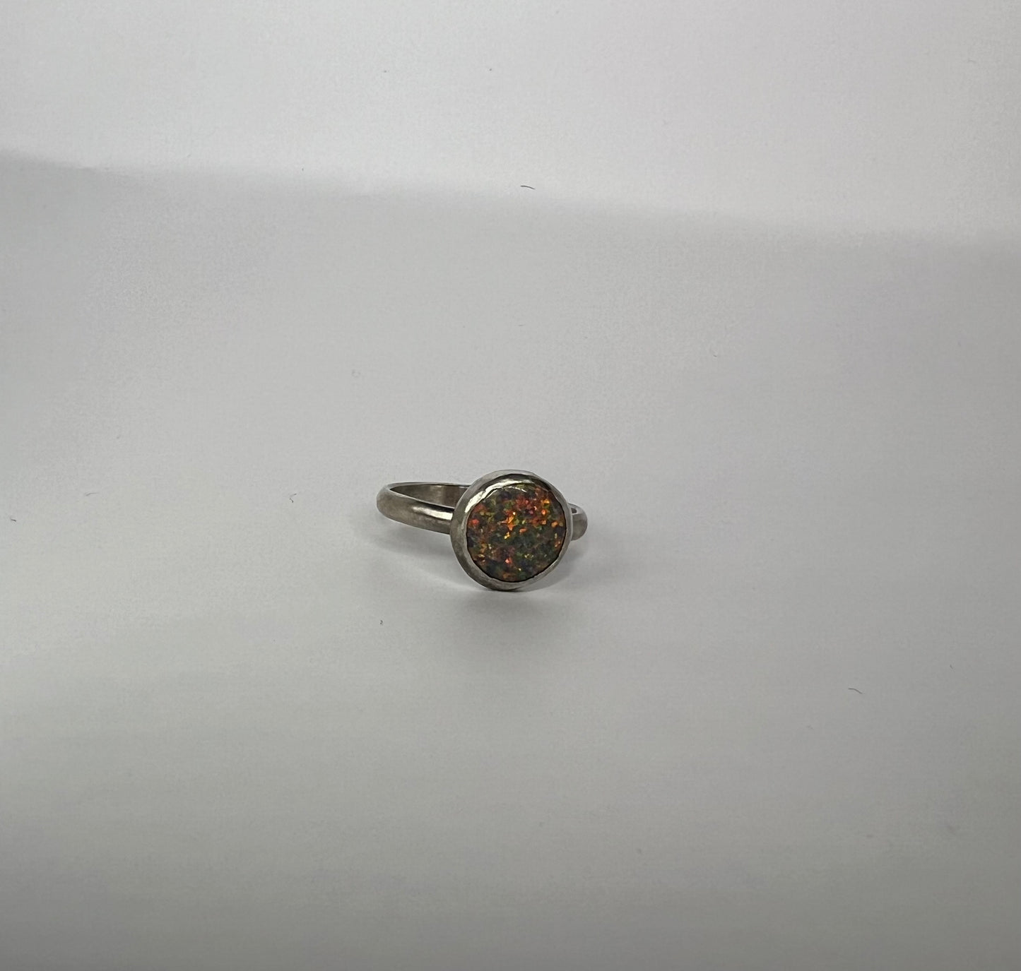 Mexican opal Ring